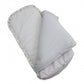 Saco Nana Blanco Lunar Gris Y Plumeti