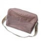 Bolsa Lado Rosa Nude Con Aguja Blanco Y Nude Liso