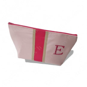 Neceser Clásico Rosa Con Fucsia Y Dorado