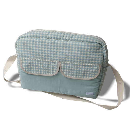 Bolsa Lado Vichy Verde
