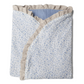 Arrullo Reversible Wafle azul con Flor Bea