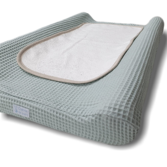 Bajera Cambiador Wafle Verde