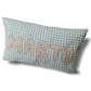 Cojín Patch Vichy Verde con Natural
