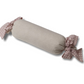 Cojin Rulo Natural con Vichy Rosa