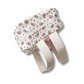 Mochila Con Bolsillo Flor Fresa