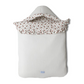 Saco Nana Blanco con Flor Roja